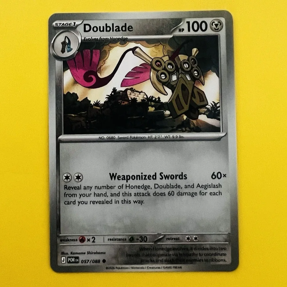 Doublade - 057/088 ME03: Perfect Order Pokemon‎ TCG NM